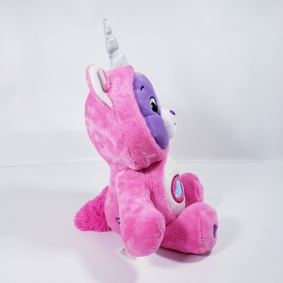 Care Bear 12.5" Snuggle Friends Share Bear Unicorn Stuffed Plush - Picture 3 of 7